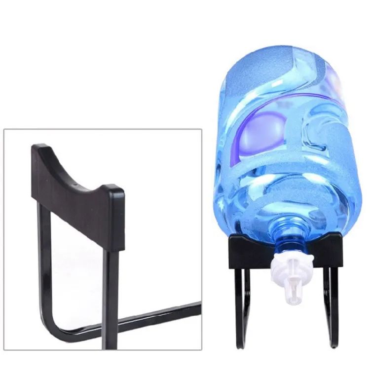 Water bottle stand metal rack dispenser water jug holder non screw with water tap ardrop27548934